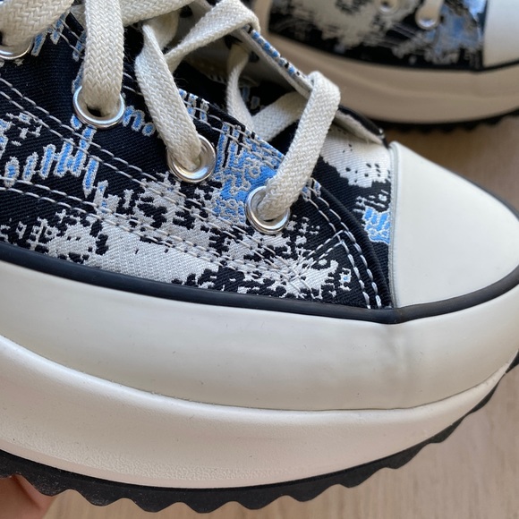 ✨RESTOCK ✨ CONVERSE JACQUARD RUN STAR HIKE HI - WOMENS SIZE LISTED ✏️ - Picture 8 of 10